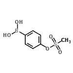 CAS#: 957035-04-0, {4-[(Methylsulfonyl)oxy]phenyl}boronic acid