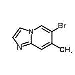 CAS#: 957035-22-2, 6-Bromo-7-methylimidazo[1,2-a]pyridine