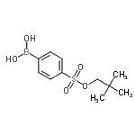 CAS#: 957060-74-1, {4-[(2,2-Dimethylpropoxy)sulfonyl]phenyl}boronic acid