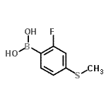 CAS#: 957060-84-3, [2-Fluoro-4-(methylsulfanyl)phenyl]boronic acid