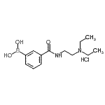 CAS#: 957061-01-7, (3-{[2-(Diethylamino)ethyl]carbamoyl}phenyl)boronic acid hydrochloride (1:1)