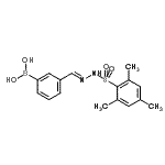 CAS#: 957061-06-2, (3-{(E)-[(Mesitylsulfonyl)hydrazono]methyl}phenyl)boronic acid