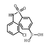 CAS#: 957062-69-0, [4-[(3-chlorophenyl)sulfamoyl]phenyl]boronic acid