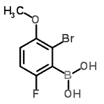 CAS#: 957062-89-4, (2-Bromo-6-fluoro-3-methoxyphenyl)boronic acid