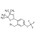 CAS#: 957066-13-6, 2-[2-(Bromomethyl)-4-(trifluoromethoxy)phenyl]-4,4,5,5-tetramethyl-1,3,2-dioxaborolane