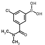 CAS#: 957120-57-9, [3-Chloro-5-(dimethylcarbamoyl)phenyl]boronic acid