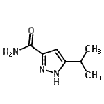 CAS#: 957129-49-6, 5-Isopropyl-1H-pyrazole-3-carboxamide