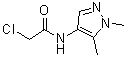 CAS#: 957261-65-3, 2-Chloro-N-(1,5-dimethyl-1H-pyrazol-4-yl)acetamide