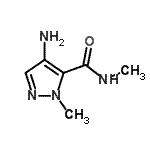 CAS#: 957261-73-3, 4-Amino-N,1-dimethyl-1H-pyrazole-5-carboxamide