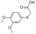 CAS#: 95735-63-0, 2-[(3,4-Dimethoxyphenyl)Thio]-Acetic Acid