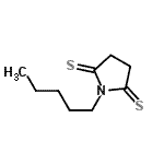 CAS#: 95765-52-9, 1-Pentyl-2,5-pyrrolidinedithione