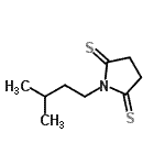 CAS#: 95765-54-1, 1-(3-Methylbutyl)-2,5-pyrrolidinedithione