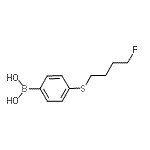 CAS#: 958451-97-3, {4-[(4-Fluorobutyl)sulfanyl]phenyl}boronic acid