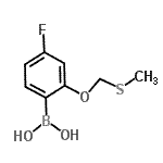 CAS#: 958454-08-5, {4-Fluoro-2-[(methylsulfanyl)methoxy]phenyl}boronic acid