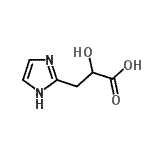 CAS#: 958808-92-9, 2-Hydroxy-3-(1H-imidazol-2-yl)propanoic acid