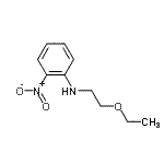 CAS 登录号：95893-88-2， N-(2-乙氧基乙基)-2-硝基-苯胺