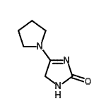 CAS#: 959000-57-8, 4-(1-Pyrrolidinyl)-1,5-dihydro-2H-imidazol-2-one