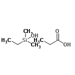 CAS#: 959004-18-3, Propanoic acid - ethyl(dimethyl)silanol (1:1)