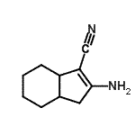 CAS#: 959009-59-7, 2-Amino-3a,4,5,6,7,7a-hexahydro-1H-indene-3-carbonitrile