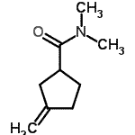 CAS#: 959015-37-3, N,N-Dimethyl-3-methylenecyclopentanecarboxamide