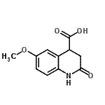 CAS#: 959237-42-4, 6-Methoxy-2-oxo-1,2,3,4-tetrahydro-4-quinolinecarboxylic acid