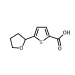 CAS#: 959237-71-9, 5-(Tetrahydro-2-furanyl)-2-thiophenecarboxylic acid