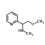 CAS#: 959238-90-5, 2-Methoxy-N-methyl-1-(2-pyridinyl)ethanamine