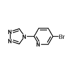 CAS#: 959240-99-4, 5-Bromo-2-(4H-1,2,4-triazol-4-yl)pyridine