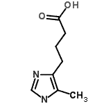 CAS#: 959261-61-1, 4-(5-Methyl-1H-imidazol-4-yl)butanoic acid
