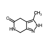 CAS#: 959307-66-5, 3-Methyl-2,4,6,7-tetrahydro-5H-pyrazolo[3,4-c]pyridin-5-one