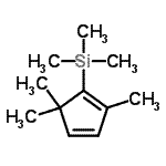 CAS#: 959313-06-5, Trimethyl(2,5,5-trimethyl-1,3-cyclopentadien-1-yl)silane