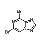 CAS#: 959755-46-5, 6,8-Dibromo[1,2,4]triazolo[1,5-a]pyrazine