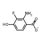 CAS#: 959939-24-3, 3-Amino-2-fluoro-4-nitrophenol