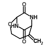 CAS#: 95999-99-8, 5-Methylene-2-oxa-7,9-diazabicyclo[4.2.2]decane-8,10-dione