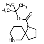 CAS#: 960294-14-8, 2-Methyl-2-propanyl 1,7-diazaspiro[4.5]decane-1-carboxylate