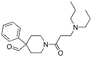 CAS#: 96064-42-5, 1-[3-(Dipropylamino)Propanoyl]-4-Phenyl-Piperidine-4-Carbaldehyde