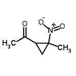 CAS 登录号：96194-32-0， 1-(2-甲基-2-硝基环丙基)乙酮