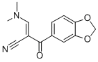 CAS#: 96219-78-2, alpha-[(Dimethylamino)Methylene]-B-Oxo-1,3-Benzodioxole-5-Propanenitrile