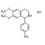 CAS#: 96315-82-1, 6,7-Dimethoxy-1-(4-methylphenyl)-1,2,3,4-tetrahydroisoquinoline hydrochloride (1:1)