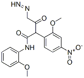 CAS#: 96352-24-8, 2-(2-Methoxy-4-Nitro-Phenyl)Diazenyl-N-(2-Methoxyphenyl)-3-Oxo-Butanamide
