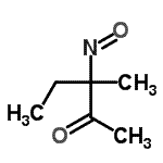 CAS 登录号：96396-53-1， 3-甲基-3-亚硝基-2-戊酮