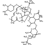 CAS#: 96405-33-3, (7E,9E)-16-{[Dimethyl(2-methyl-2-propanyl)silyl]oxy}-18-methoxy-5,12-dimethyl-11-{[6-methyl-5-(methylamino)tetrahydro-2H-pyran-2-yl]oxy}-3-oxo-4,17-dioxabicyclo[12.3.2]nonadeca-7,9-dien-19-yl 2-O-acetyl-3,6-dideoxy-4-O-{2,6-dideoxy-4-O-[dimethyl(2-methyl-2-propanyl)silyl]-3-C-methylhexopyranosyl}-3-(dimethylamino)hexopyranoside