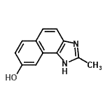 CAS#: 96418-09-6, 2-Methyl-1H-naphtho[1,2-d]imidazol-8-ol