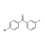 CAS#: 96464-18-5, (4-Bromophenyl)(3-iodophenyl)methanone