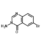 CAS#: 96498-79-2, 3-Amino-6-bromo-4(3H)-quinazolinone