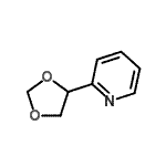 CAS#: 96517-55-4, 2-(1,3-Dioxolan-4-yl)pyridine