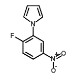 CAS#: 96623-75-5, 1-(2-Fluoro-5-nitrophenyl)-1H-pyrrole