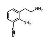 CAS#: 96631-88-8, 2-Amino-3-(2-aminoethyl)benzonitrile