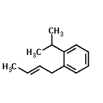 CAS#: 96653-03-1, 1-[(2E)-2-Buten-1-yl]-2-isopropylbenzene