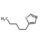 CAS#: 96693-93-5, 5-Pentyl-1,3-thiazole